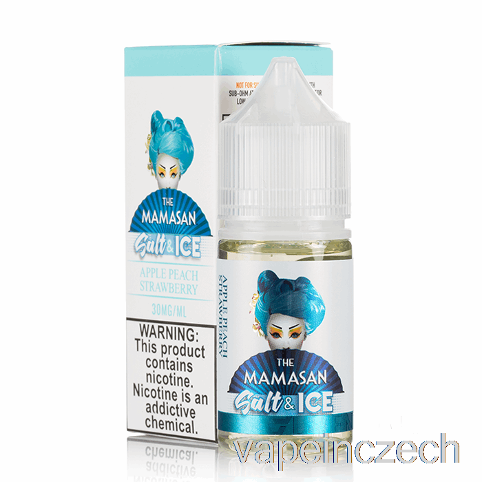 Ledová Asap Sůl - E-liquid Mamasan - 30 Ml 30mg Vape Pero